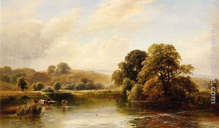 George Turner The Trent Near Ingleby